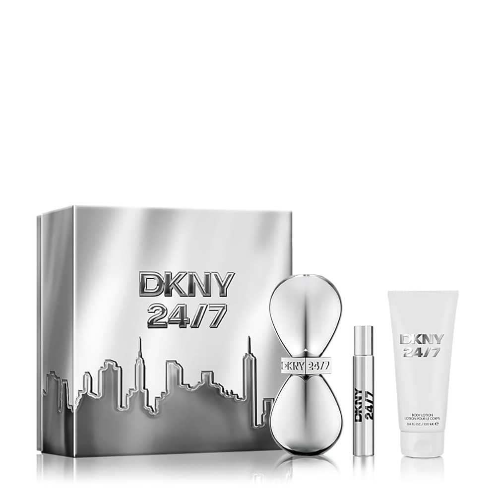 DKNY 24/7 EDP 3 Piece Gift Set For Women-Full Size, Travel Size, & Lotion