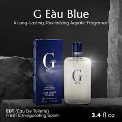 PB ParfumsBelcam G Eau Blue de Toilette Spray – 3.4 Fl Oz (Pack of 1)