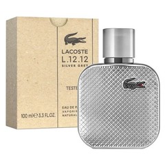 2025-SILVER GREY LACOSTE-MEN-EDP-SPRAY-3.3 OZ-100 ML-AUTHENTIC-TST-FRANCE