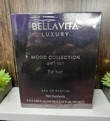 Bellavita Luxury Mood Collection Eau de Parfum Spray Gift Set, 1.52 fl oz