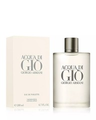 Acqua di Gio Eau de Toilette for Men Fresh Marine Aromatic Woody Fragrance 6.7