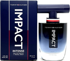 TOMMY HILFIGER IMPACT INTENSE EAU DE PARFUM SPRAY MEN 3.4 Oz / 100 ml UNSEALED!