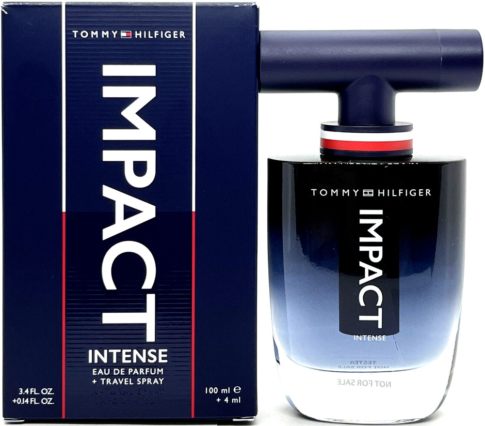 TOMMY HILFIGER IMPACT INTENSE EAU DE PARFUM SPRAY MEN 3.4 Oz / 100 ml UNSEALED!