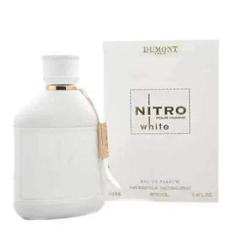 Nitro White Pour Homme by Dumont Paris 3.4 oz EDP