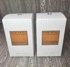 (2-Pack) Beautycounter Sun Spill Clean Fragrance Perfume-Parfum FULL SIZE- BNIB