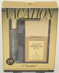 Vacation by Vacation Eau de Toilette Travel Spray + Shimmer Oil SPF 30 2.9 Oz