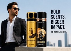 Men’s Perfume Body Spray 2 Pack – Long Lasting Fragrance Set – Fresh Masculine