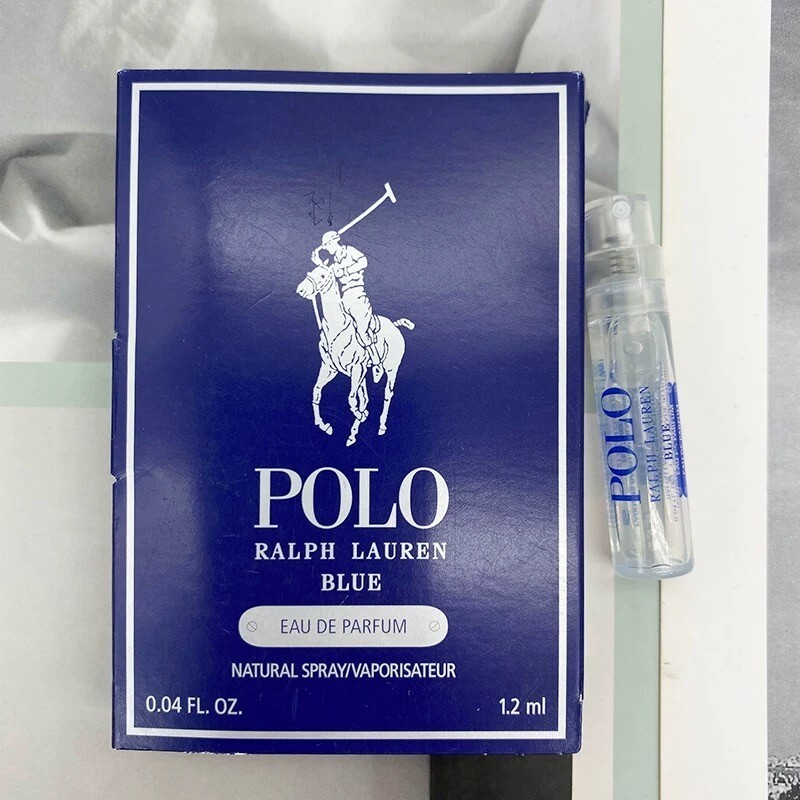 Ralph Lauren Polo Blue Eau de Parfum EDP Men Sample Spray Vial 1.2 ML / 0.04 OZ
