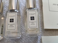 (8) Jo Malone 9ml Cologne travel bottles & (2) 1.5ml Samples!!