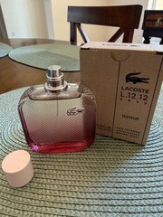 Lacoste L.12.12 Rose Eau Intense EDT, 3.3oz/100ml, Women, NEW IN TESTER BOX