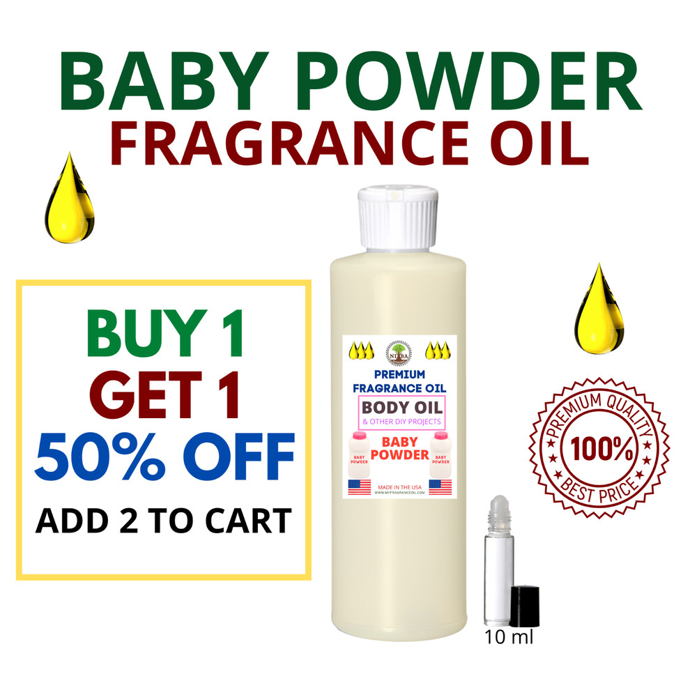 Baby Powder Fragrance Perfumed oil for Body Oil