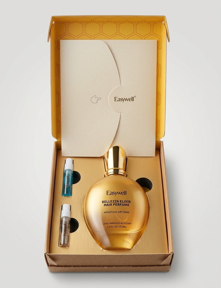 Easywell Bellezza Elixir Hair Perfume Leno-Marigold Blossom Spray 2.5 fl oz