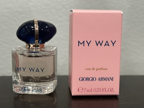 Giorgio Armani MY WAY Eau de Parfum .24oz/ 7ml SPLASH Mini New in Box