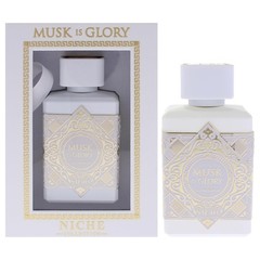 Khalis Musk Is Glory Niche Collection EDP for Men, Oriental Floral 3.4 oz Spray