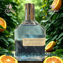 Woody Bergamot Infusion Eau de Cologne Spray 3.4oz/100ml Citrus Unisex Fragrance