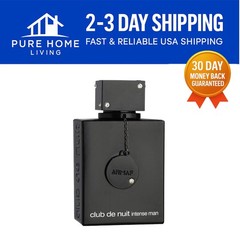 Club de Nuit Intense Man EDT – 3.6 Fl Oz Luxury Woody Spicy Fragrance
