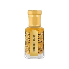 Golden Dust Attar, Oriental Woody Fragrance Long Lasting 8+ Hours 12 ml