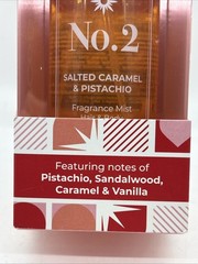 MCo Beauty No. 2 Fragrance Mist Salted Caramel & Pistachio 8.11 Oz /240 Ml New