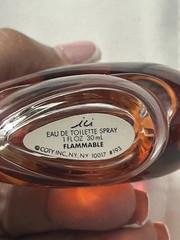 Vintage Ici By Coty Women Eau De Toilette Spray 1fl oz/ 30ml NO BOX