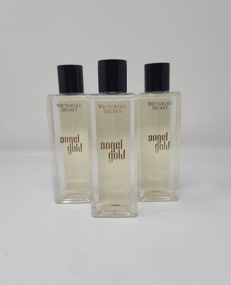 Lot 3 Victoria’s Secret Angel Gold Fragrance Mist Body Spray Perfume 8.4 fl oz.