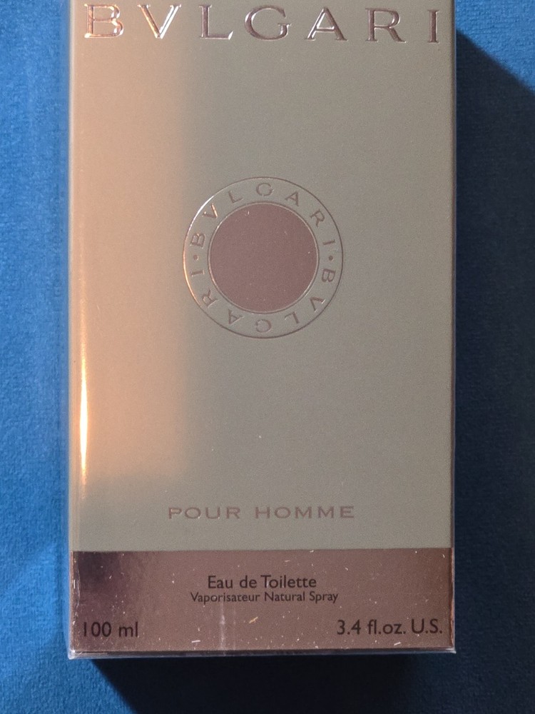 BVLGARI POUR HOMME BY BVLGARI EDT SPRAY FOR MEN 3.4oz