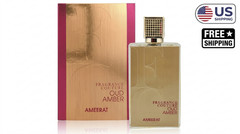 Manasik Oud Amber Ameerat Perfume 3.4 oz / 100ml EDP Spray Intense