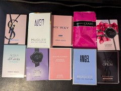 10 designer women’s fragrance samples (Brand New)