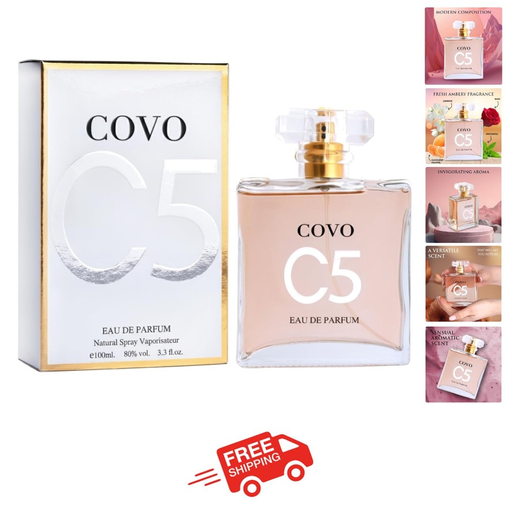 Covo C5 for Women 3.4 fl oz – Captivating Floral & Ambery Scent Experience