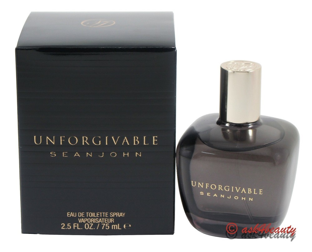 Unforgivable By Sean John 2.5oz/75ml Edt Spray For Men New In Box
