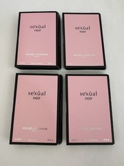 Michel Germain Sexual Noir Eau de Parfum 1.2ml 0.04oz SEALED Authentic Lot Of 4