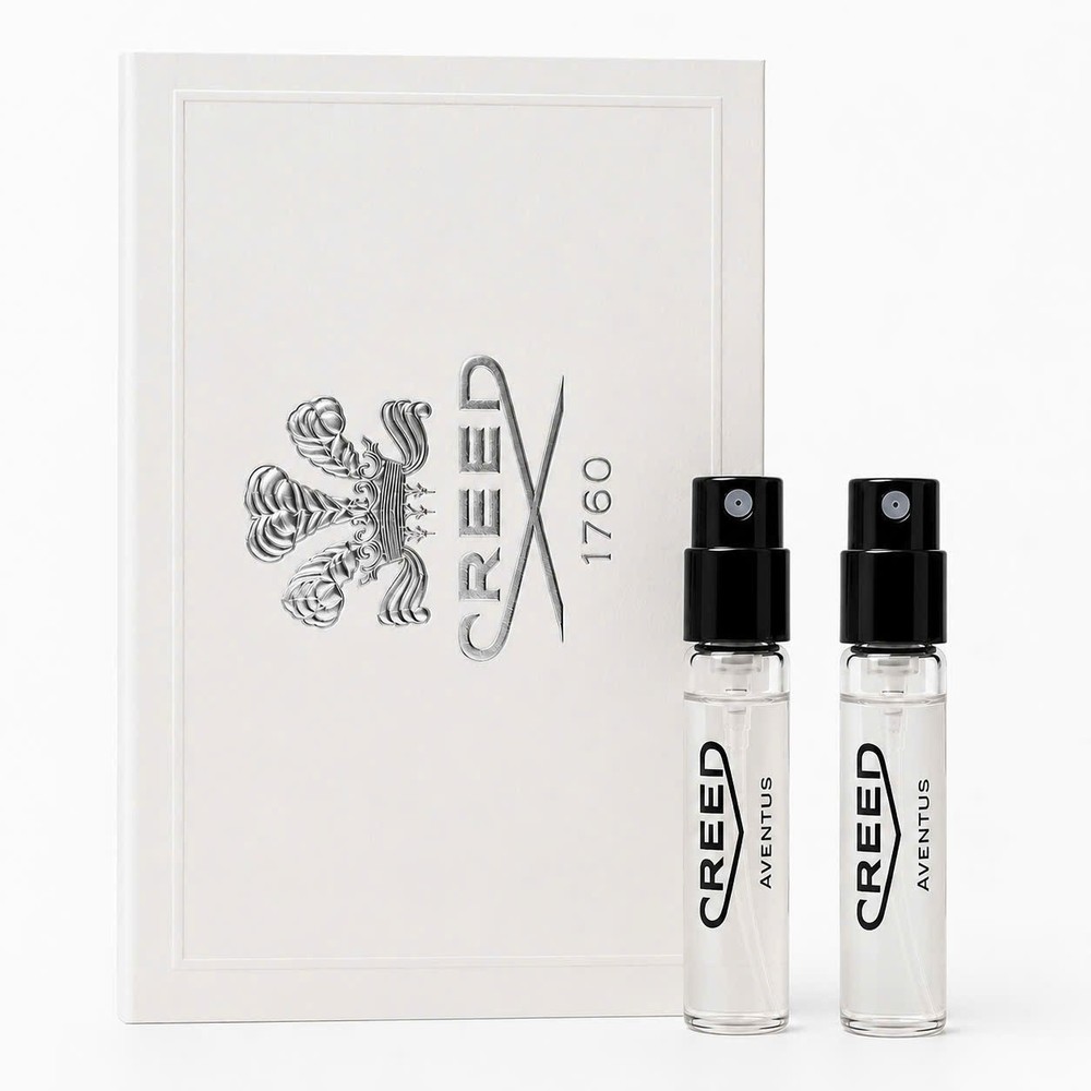 2PCS CREED AVENTUS FOR MEN SAMPLE SPRAY 2ML/.06OZ EAU DE PARFUM✨Authentic