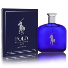 Polo Blue Eau De Toilette Spray By Ralph Lauren 4.2oz For MEN