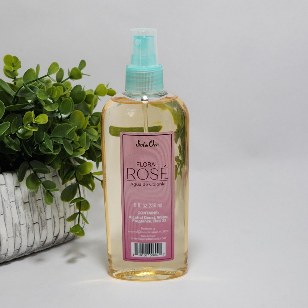 Sol de Oro Floral Rose Cologne Spray for Women 8 fl oz