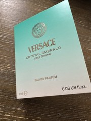 Versace Crystal Emerald pour femme Eau de Parfum Spray 1ml / 0.03 fl oz Sample