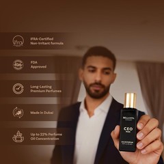 Men’s Perfume Gift Set with CEO Man, G.O.A.T., KLUB & OUD | 4 x