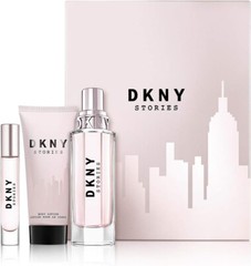 DONNA KARAN DKNY STORIES 3.4 OZ EAU DE PARFUM SPRAY BODY LOTION 3PC SET NIB