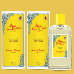 Alvarez Gomez Agua de Colonia Concentrada – 5.07 fl oz Citrus Scent (2-Pack)