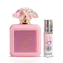 Pink Blush EDP Spray 100ML & Yara Roll On 10ML by Ard Al Zaafaran (Bundle)