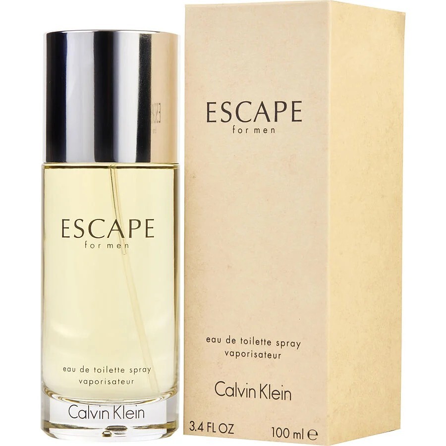 CK ESCAPE 3.4 OZ EDT MEN BY CALVIN KLEIN