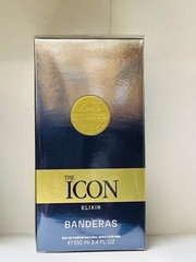 Antonio Banderas The Icon Elixir EDP Spray for Men 3.4 oz/100ml BRAND NEW IN BOX