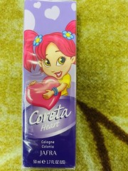 Jafra Coreta Heart Cologne For Girls Free SHIPPING! 1.7 Fl Oz Us