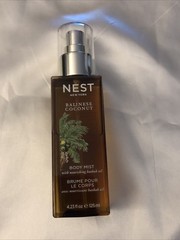 NEST New York Balinese Coconut Body Mist Spray SEALED Full Size 125ml NEW