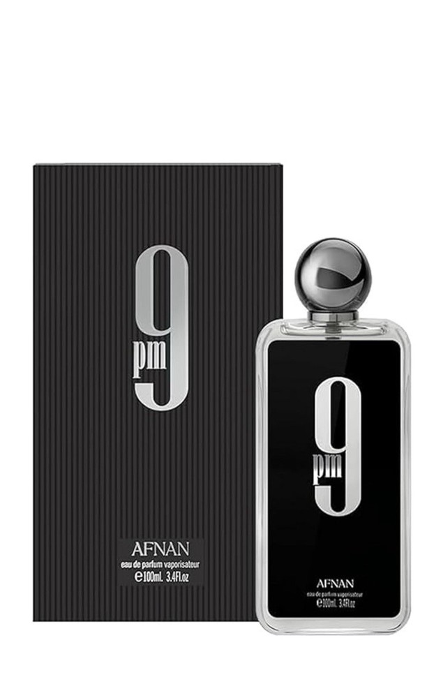 Afnan 9 PM Rebel Eau de Parfum Spray Men 3.4 oz (100 Ml)