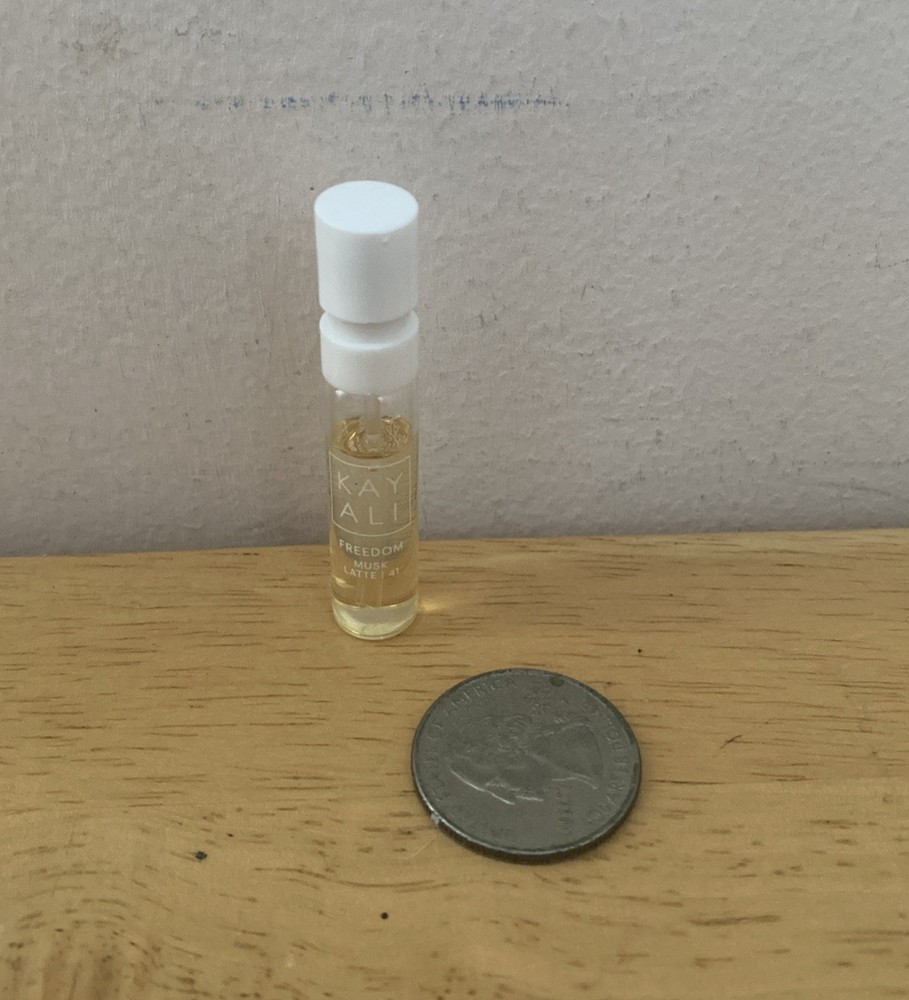 Huda Beauty Kayali Freedom Musk Latte 41 Sample Vial EDP 0.05oz NWOB