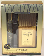 Vacation by Vacation Eau de Toilette Travel Spray + Shimmer Oil SPF 30 2.9 Oz