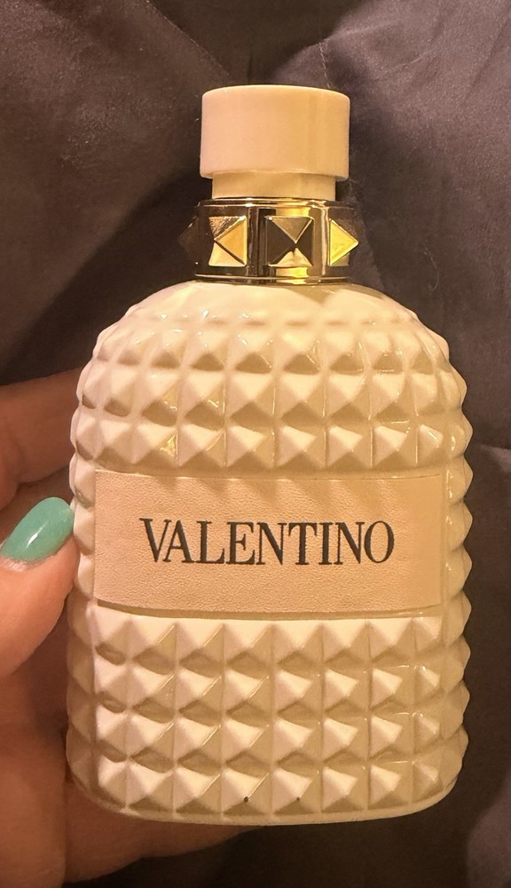 NEW VALENTINO UOMO BORN IN ROMA IVORY EDT SPRAY 3.4 Oz / 100 ml.