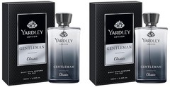 Yardley London Gentleman Classic Daily Wear Perfume Lasting Spray 100ml Set Of 2