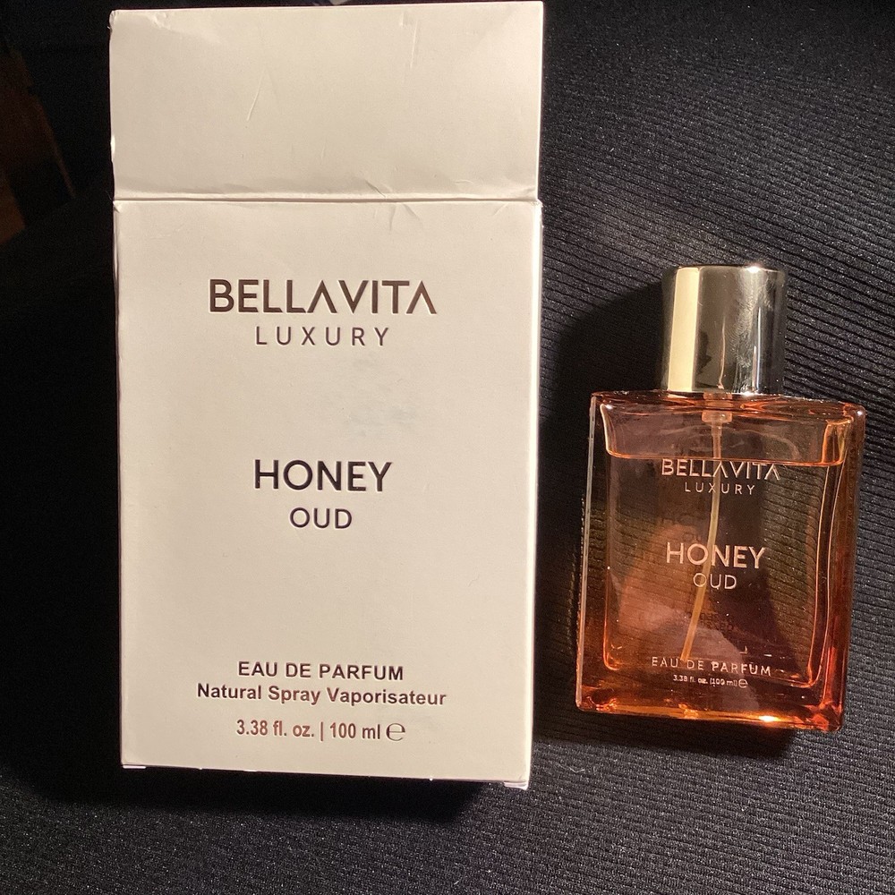BELLAVITA LUXURY HONEY OUD EAU DE PARFUM 3.38 fl. oz./100 ml BRAND NEW IN BOX