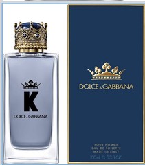 Dolce & Gabbana K Pour Homme Eau de Toilette Spray 3.3 fl oz Made Italy