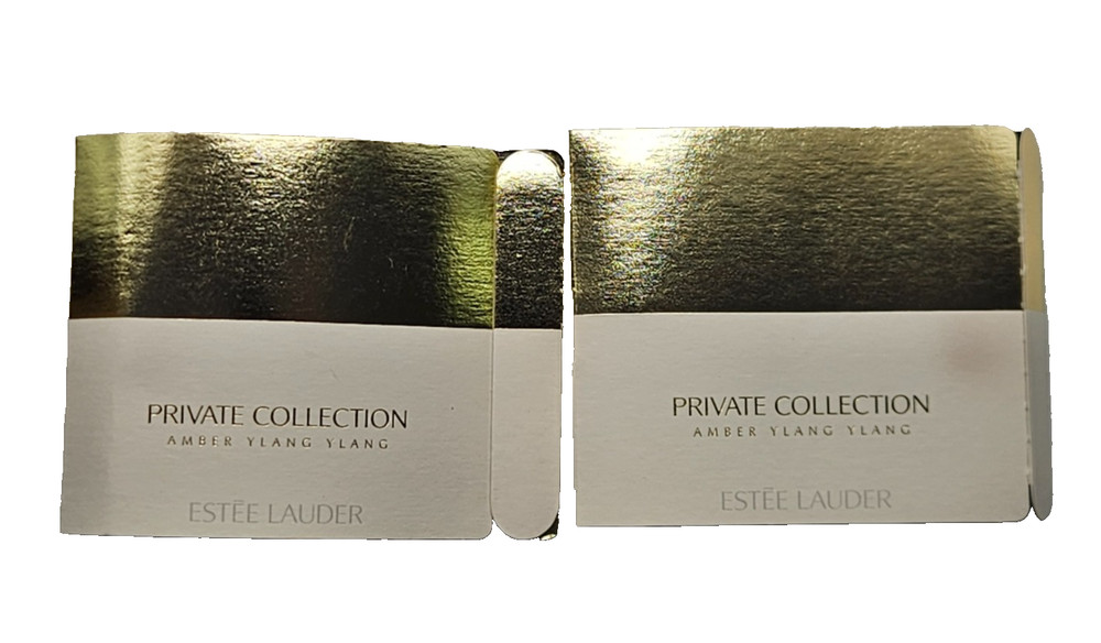2 Estee Lauder Private Collection AMBER YLANG YLANG EDP 4 ml / 0.14 oz Total